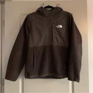 The North Face fleece hoodie
